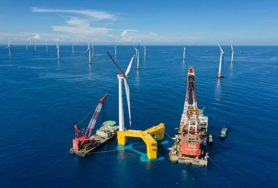 总装机1700mw!走进国内首个百万千瓦级海上风电场